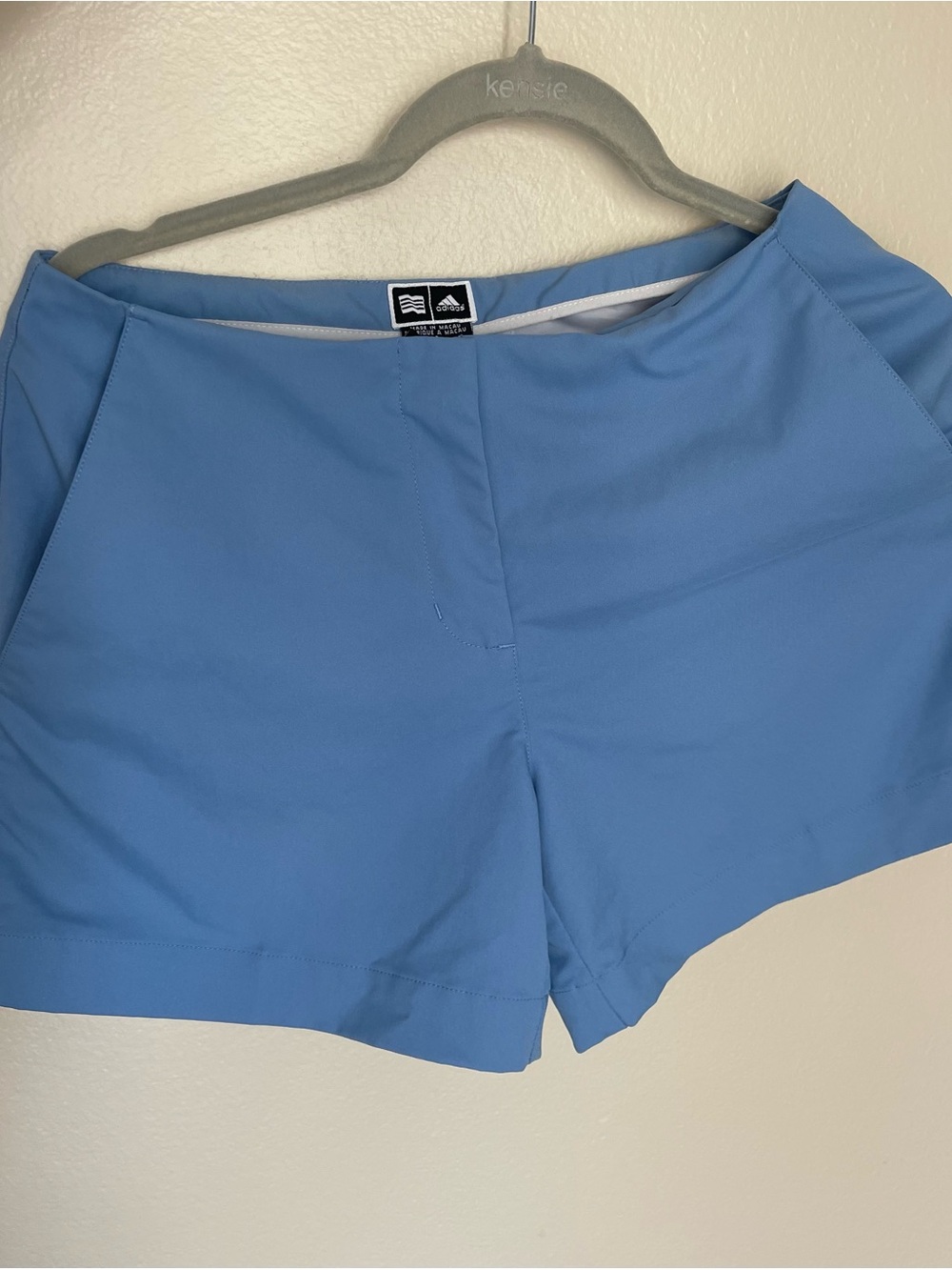 adidas Light Blue Women’s Athletic Shorts